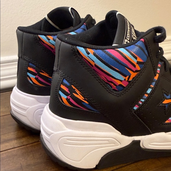 CONVERSE  Weapon CX Shoes Mid Top Black Multi Men's Leather size 11 - Picture 9 of 9